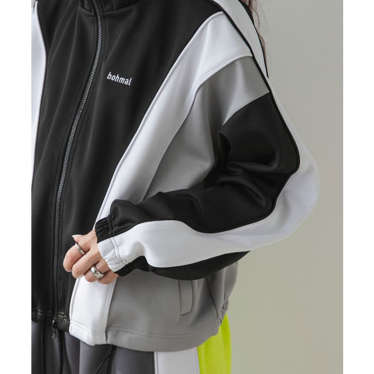 【ユニセックス】配色カラージャージトラックジャケット 韓国 夢展望 | 夢展望 | 詳細画像21 