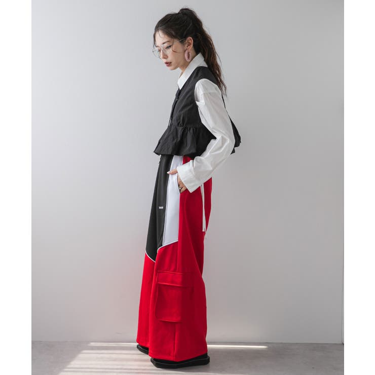 【最上もが着用】ビスチェデザインバルーンベストトップス 韓国 夢展望 | 夢展望 | 詳細画像3 