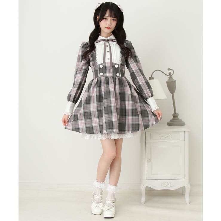 2wayケープお嬢様ワンピース 量産型 地雷系 夢展望 | DearMyLove | 詳細画像19 