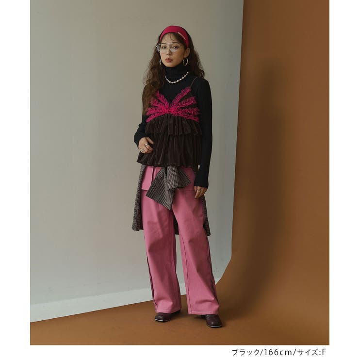 【26aw】ロングスリーブカラフルリブタートル 韓国 夢展望 | 夢展望 | 詳細画像36 