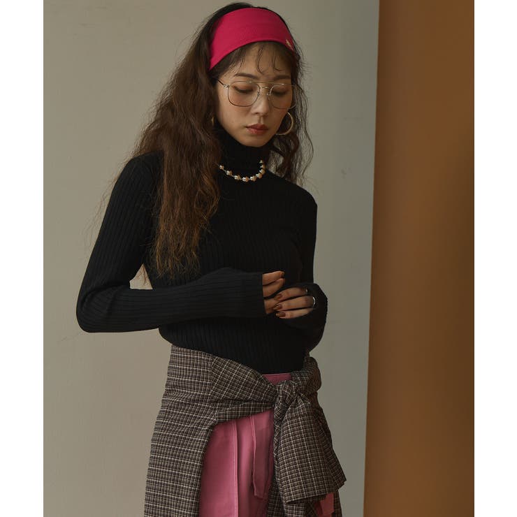 【26aw】ロングスリーブカラフルリブタートル 韓国 夢展望 | 夢展望 | 詳細画像37 