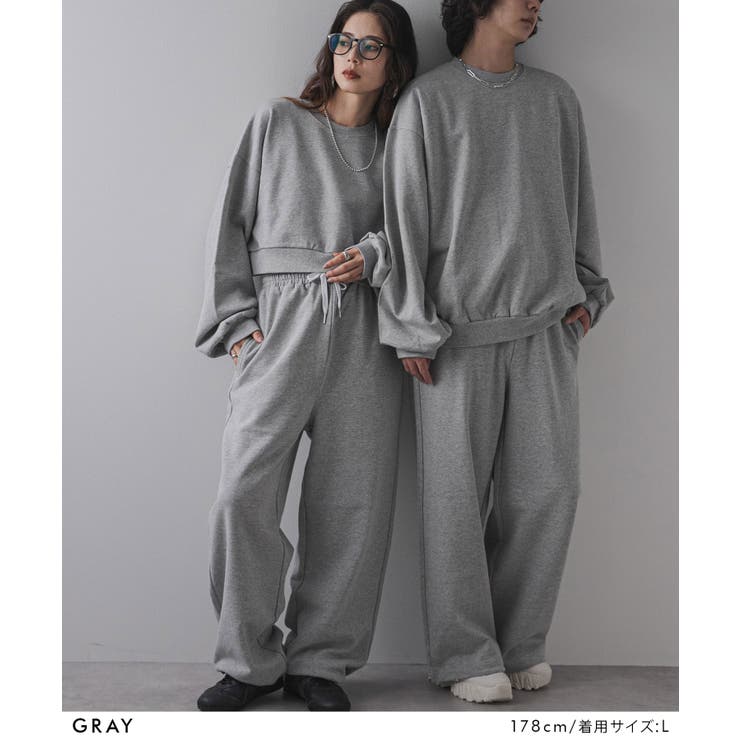 【hidekaコラボ】【ユニセックスアイテム】ロングスウェット 韓国 夢展望 | 夢展望 | 詳細画像17 