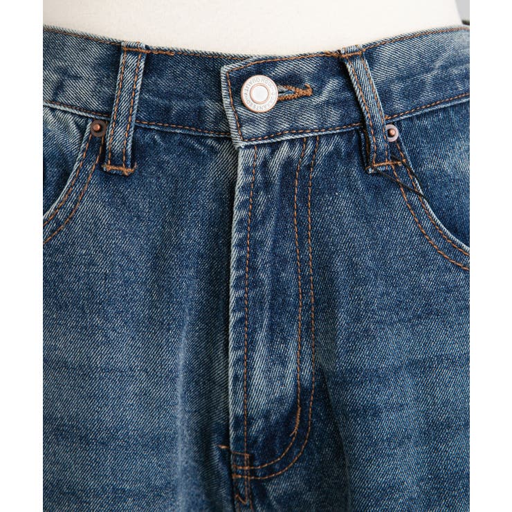 バレルレッグシンプデニムパンツ 量産型 地雷系 夢展望 | DearMyLove | 詳細画像25 