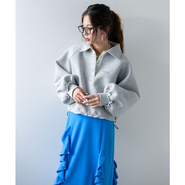 ボンディングスキッパーポロスウェット 韓国 夢展望 | 夢展望 | 詳細画像3 