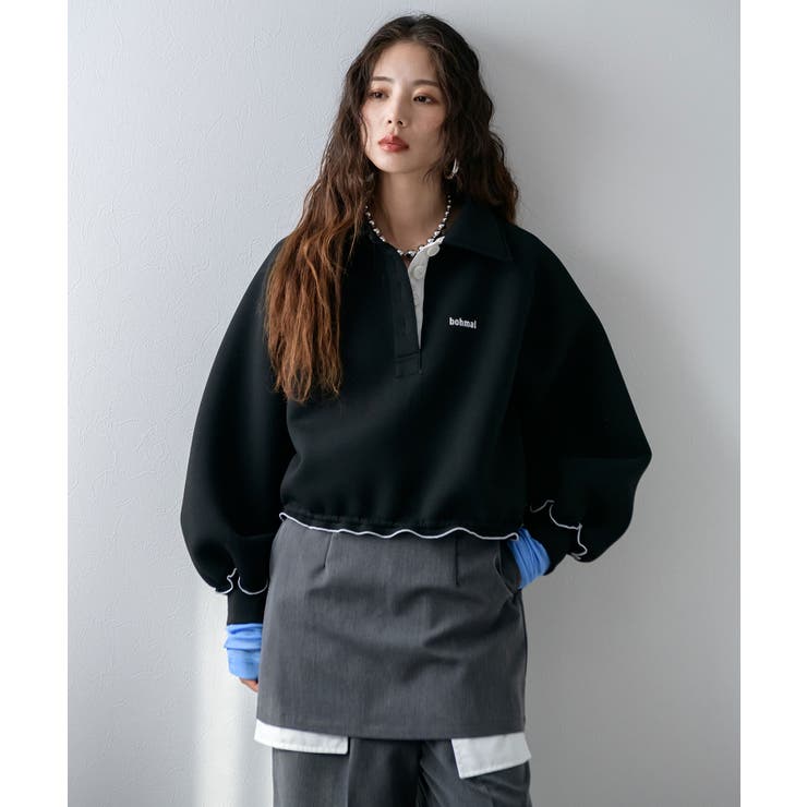 ボンディングスキッパーポロスウェット 韓国 夢展望 | 夢展望 | 詳細画像14 