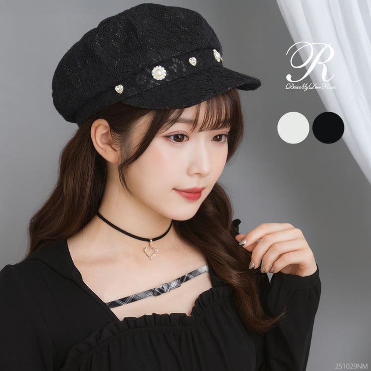 アソートビジューレースキャスケット 量産型 地雷系 夢展望[品番