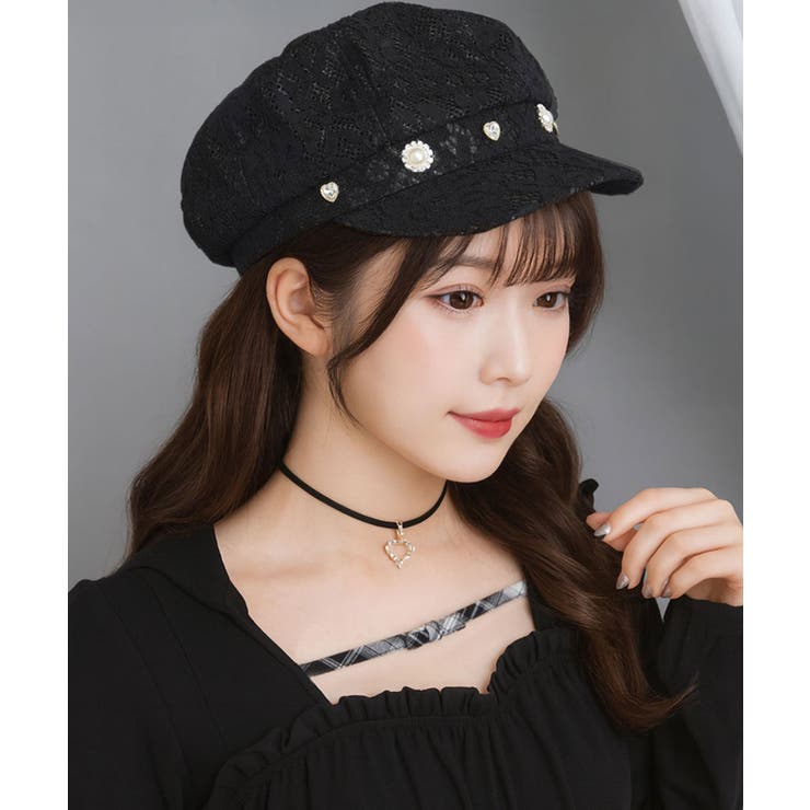 アソートビジューレースキャスケット 量産型 地雷系 夢展望[品番