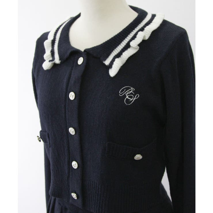 襟付きニットプリーツミニセットアップ【大きいサイズ有り】 量産型 地雷系 | DearMyLove | 詳細画像23 