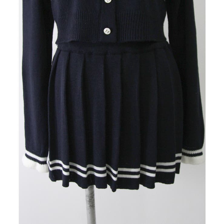 襟付きニットプリーツミニセットアップ【大きいサイズ有り】 量産型 地雷系 | DearMyLove | 詳細画像26 