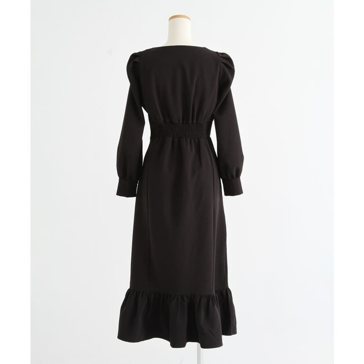 フリルリボンマーメイドワンピース【大きいサイズ有り】 量産型 地雷系 夢展望 | DearMyLove | 詳細画像20 