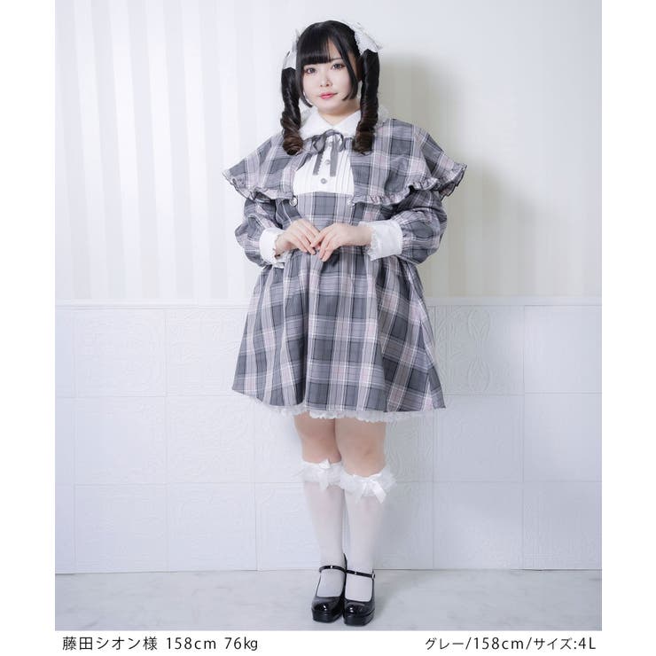 2wayケープお嬢様ワンピース 韓国 夢展望 | 夢展望 | 詳細画像2 