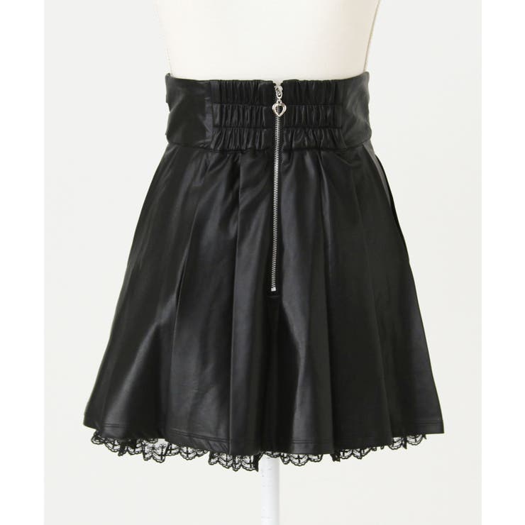 十字架レザーベルトプリーツスカート 量産型 地雷系 夢展望 | DearMyLove | 詳細画像11 