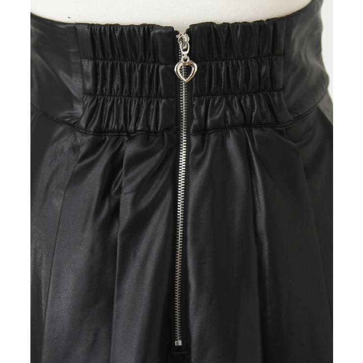 十字架レザーベルトプリーツスカート 量産型 地雷系 夢展望 | DearMyLove | 詳細画像16 