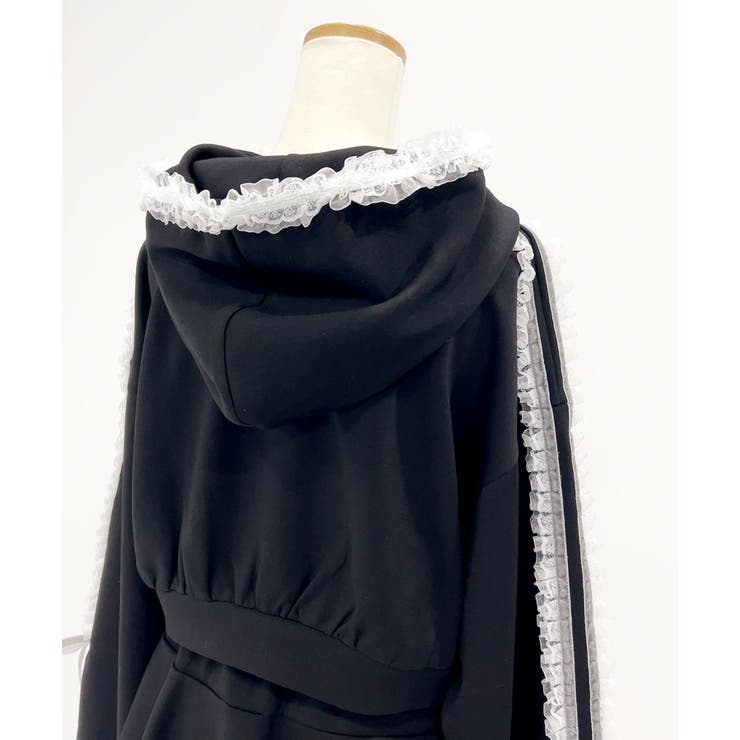 【4Lー6L】サイドラインフリルジャージsetup 韓国 夢展望 | 夢展望 | 詳細画像8 