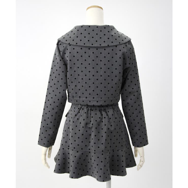 丸襟ドットセットアップ【大きいサイズ有り】 量産型 地雷系 夢展望 | DearMyLove | 詳細画像16 