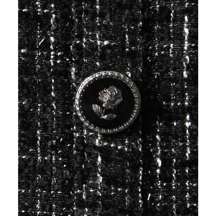 丸襟ブラウスドッキングツイードワンピース【大きいサイズ有り】 量産型 地雷系 | DearMyLove | 詳細画像15 