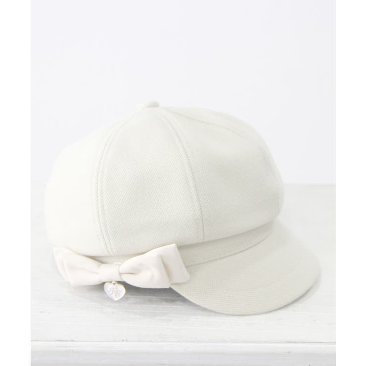 オリジナルハートチャーム付きリボンキャスケット 量産型 地雷系 夢展望 | DearMyLove | 詳細画像14 