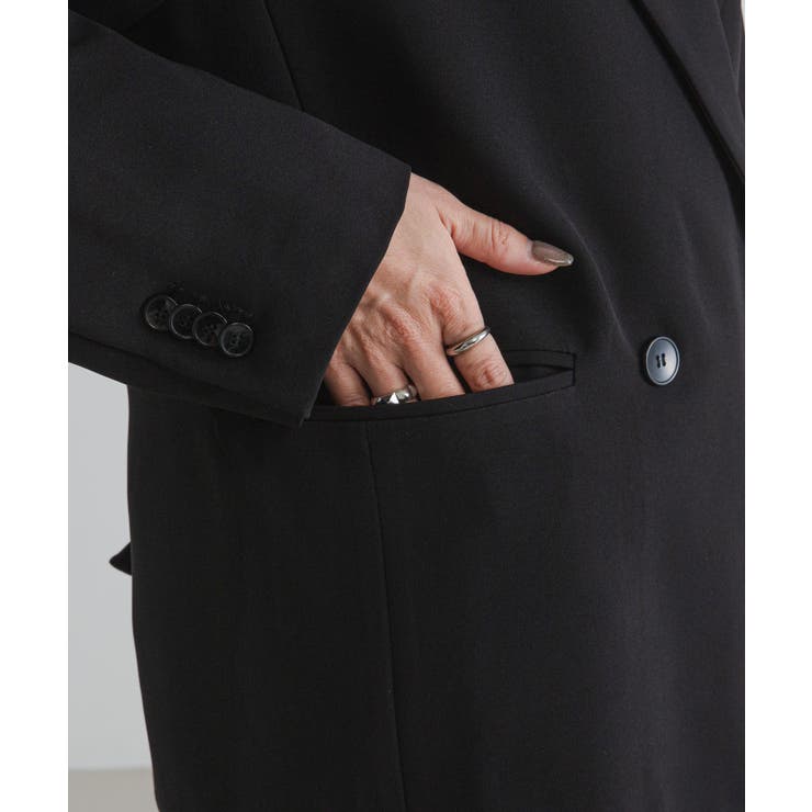 ダブルボタンオーバーサイズジャケット【セットアップ対応】 韓国 夢展望 | 夢展望 | 詳細画像36 