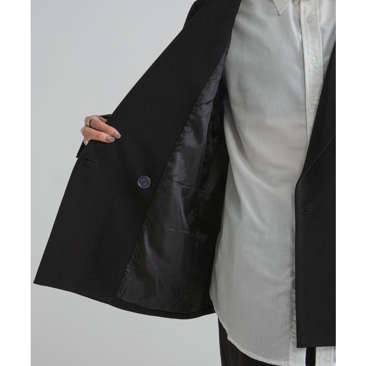 ダブルボタンオーバーサイズジャケット【セットアップ対応】 韓国 夢展望 | 夢展望 | 詳細画像38 