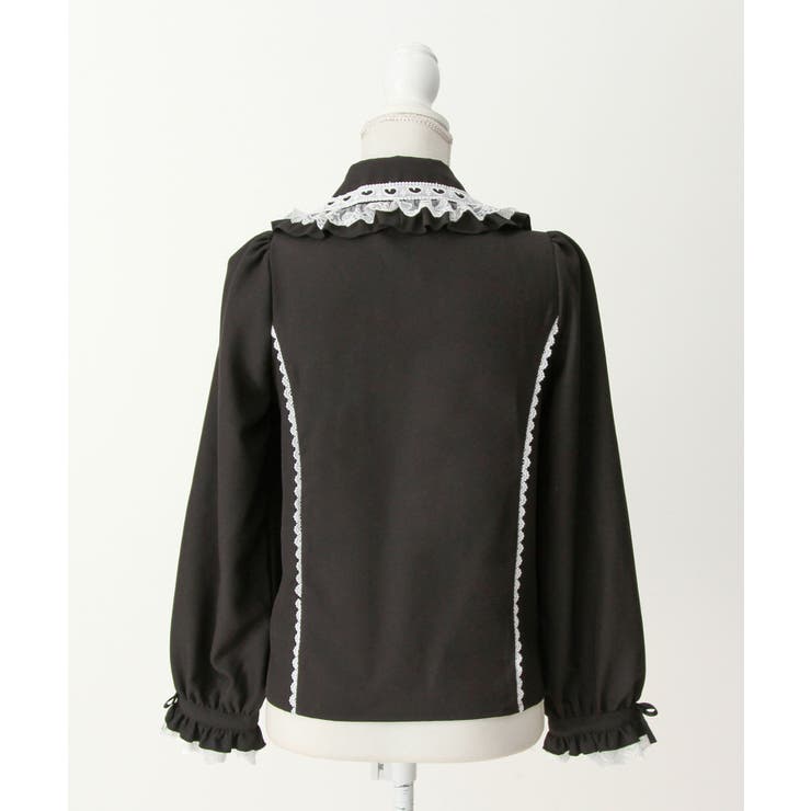 ハートレースフリルたっぷりブラウス 量産型 地雷系 夢展望 | DearMyLove | 詳細画像33 