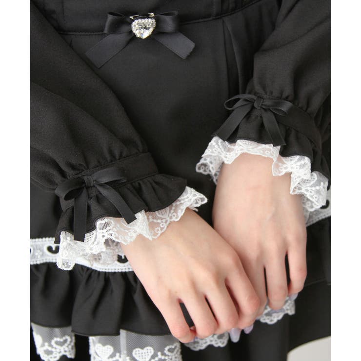 ハートレースフリルたっぷりブラウス 量産型 地雷系 夢展望 | DearMyLove | 詳細画像40 