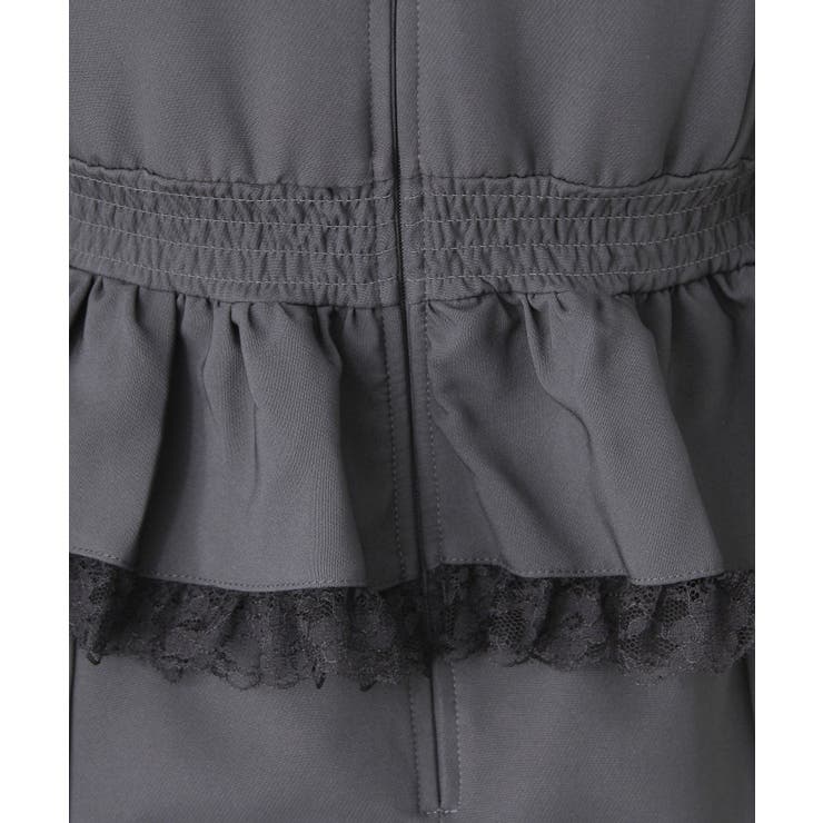 ビッグリボンハートスタッズチョーカー風レース袖フリルワンピース 量産型 地雷系 | DearMyLove | 詳細画像28 