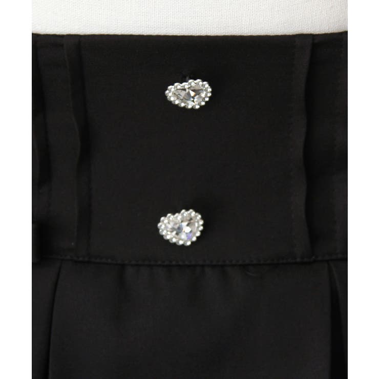 サス付きハートバックルレースアップリボンスカート 量産型 地雷系 夢展望 | DearMyLove | 詳細画像24 