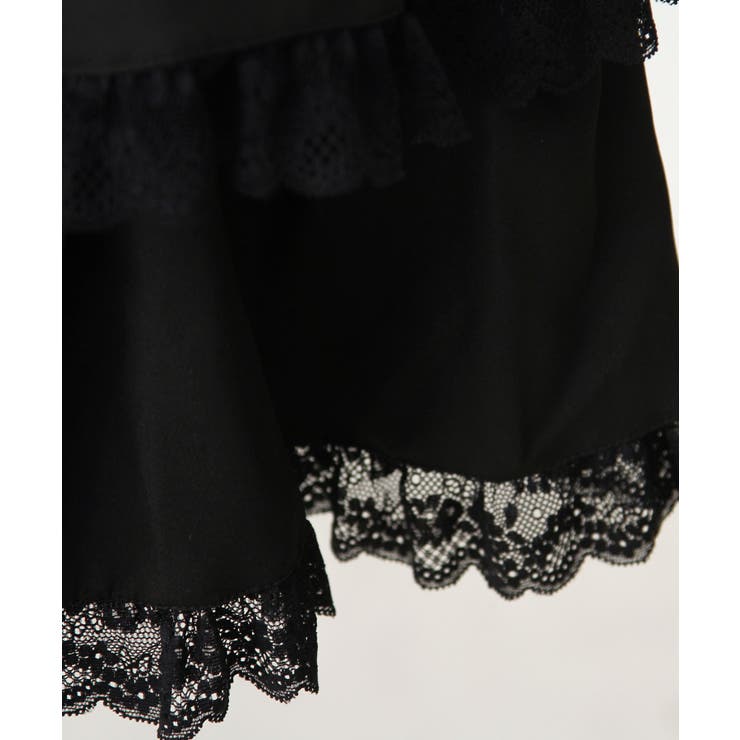 サス付きハートバックルレースアップリボンスカート 量産型 地雷系 夢展望 | DearMyLove | 詳細画像27 