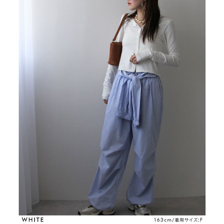 バンブークルーネックカーディガン 韓国 夢展望 | 夢展望 | 詳細画像2 