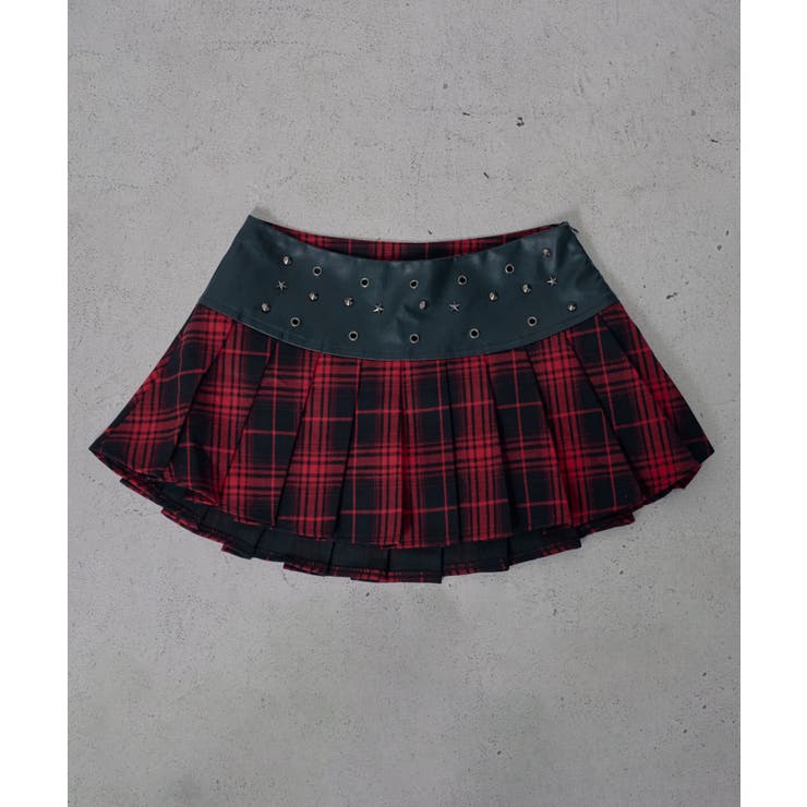 スタッズチェック柄地雷ギャルミニスカパン 韓国 夢展望 | 夢展望 | 詳細画像17 