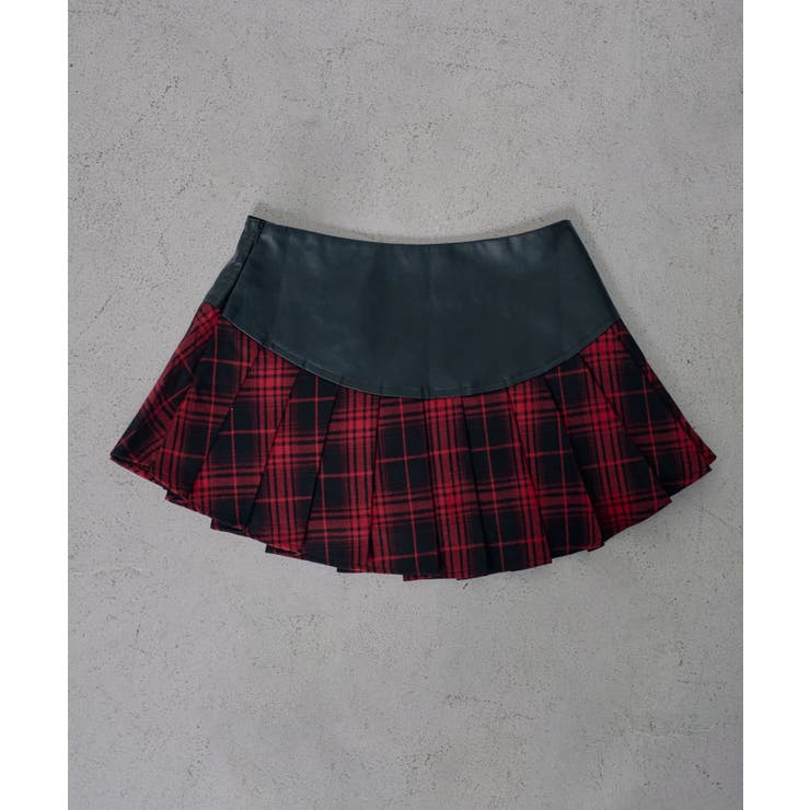 スタッズチェック柄地雷ギャルミニスカパン 韓国 夢展望 | 夢展望 | 詳細画像18 
