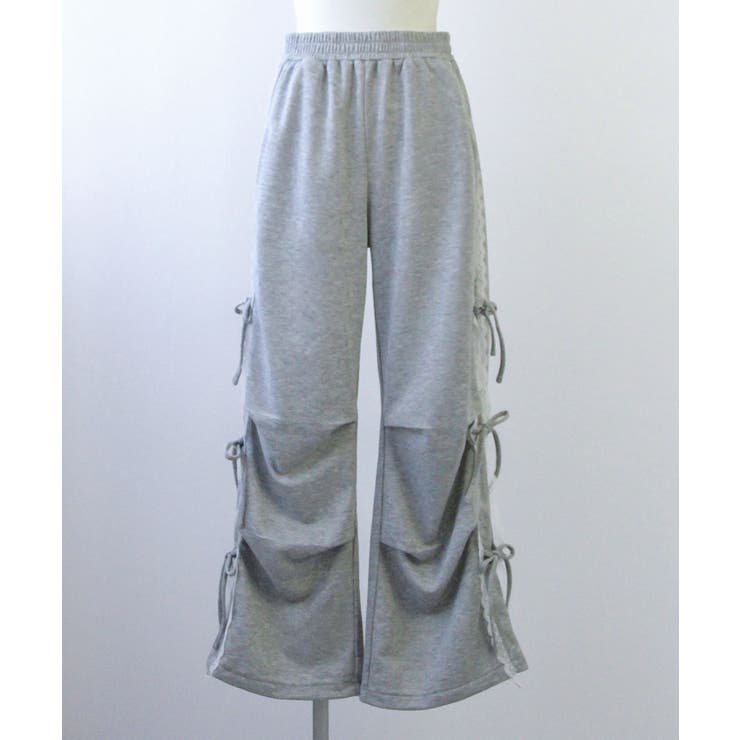 サイドレースライン裏毛スウェットパンツ【大きいサイズ有り】 量産型 地雷系 | DearMyLove | 詳細画像13 