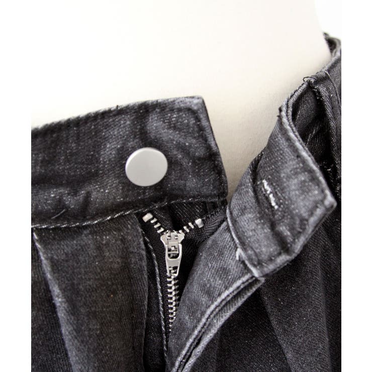 フリルレイヤードY2Kバギーデニムパンツ 韓国 夢展望 | 夢展望 | 詳細画像22 