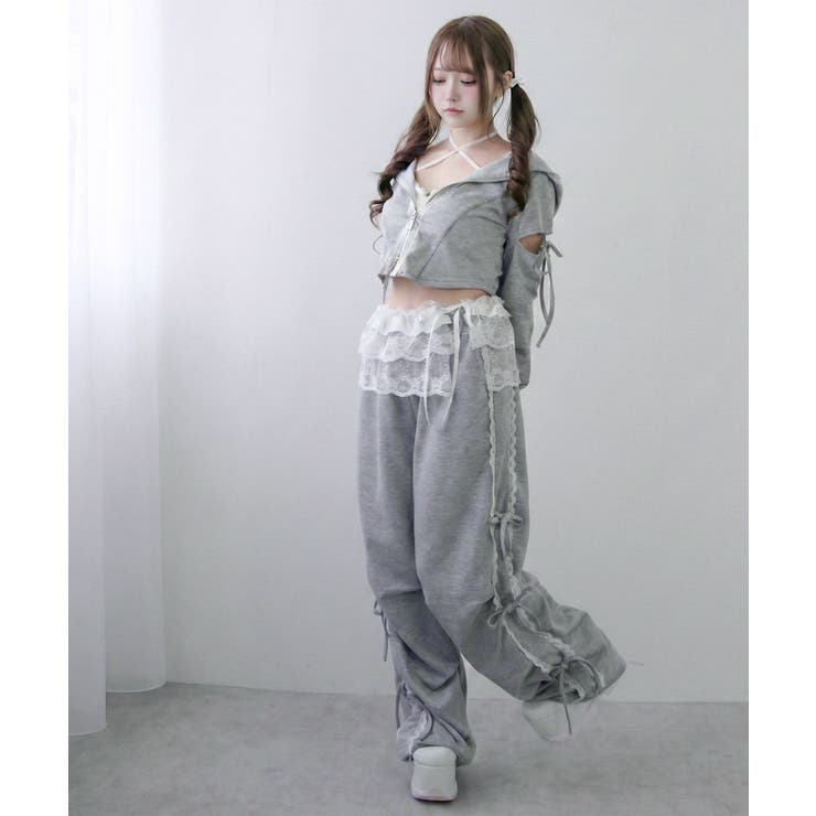 マルチwayレース巻きスカート 量産型 地雷系 夢展望 Rose（ローズ） | 夢展望 | 詳細画像3 