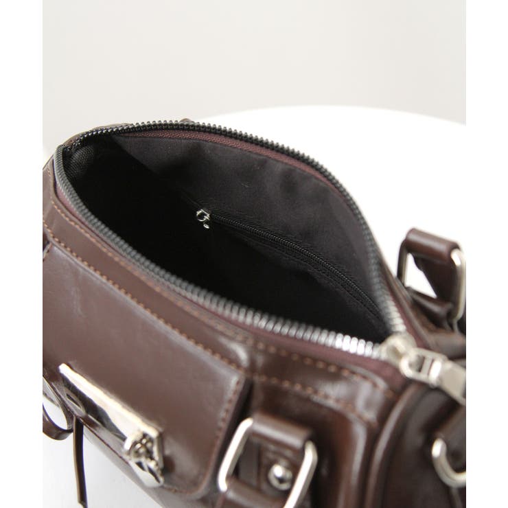 ハートチャーム付きミニボストンバッグ【select Item】 量産型 | 夢展望 | 詳細画像18 