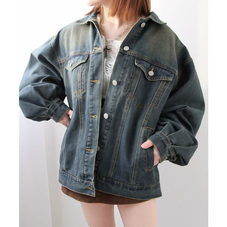 オーバーサイズＧジャンジャケット 韓国 夢展望 | 夢展望 | 詳細画像8 