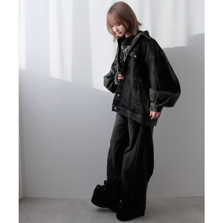 オーバーサイズＧジャンジャケット 韓国 夢展望 | 夢展望 | 詳細画像17 