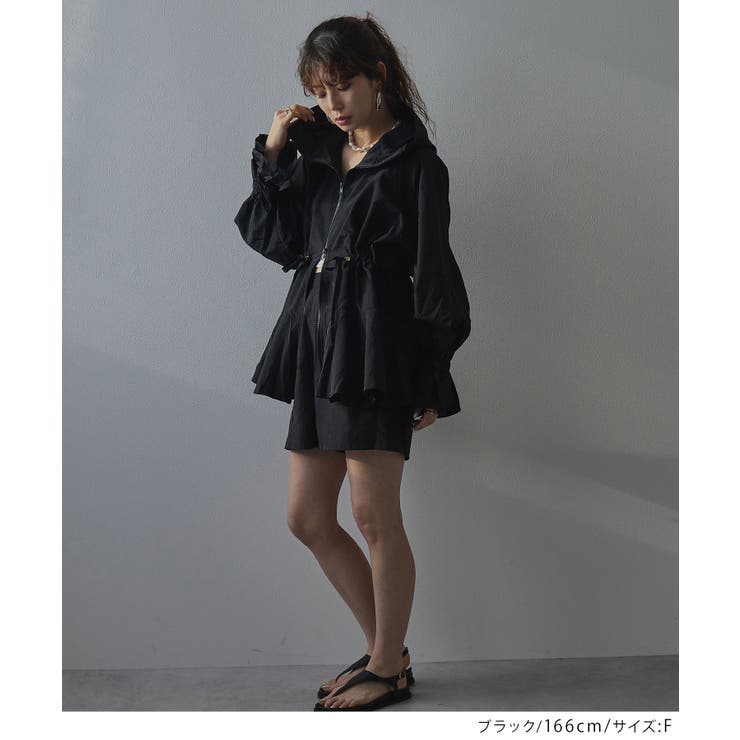 フレアラッシュガードパーカー 韓国 夢展望 bohmal | 夢展望 | 詳細画像15 