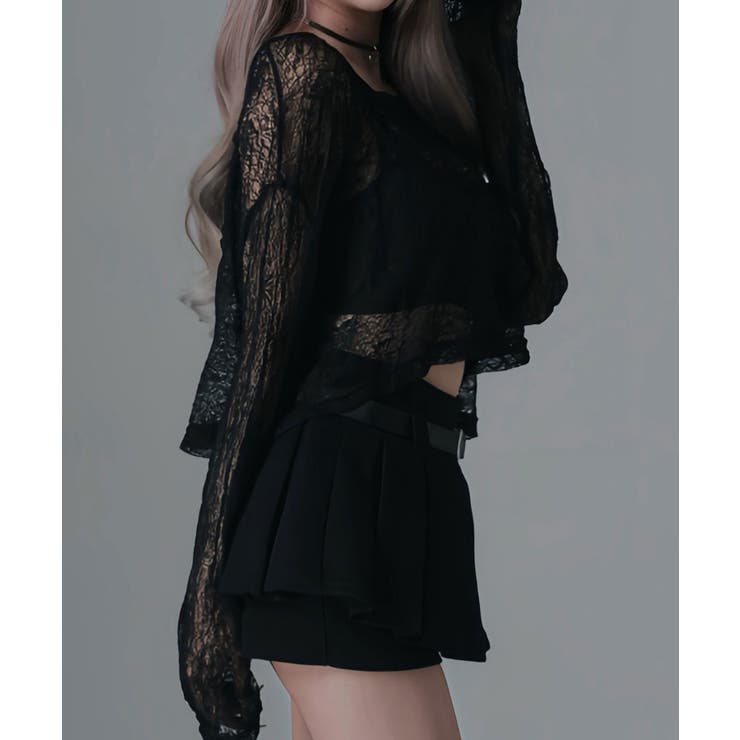 短丈ゆるシアートップス 韓国 夢展望 Diable baiser | 夢展望 | 詳細画像11 