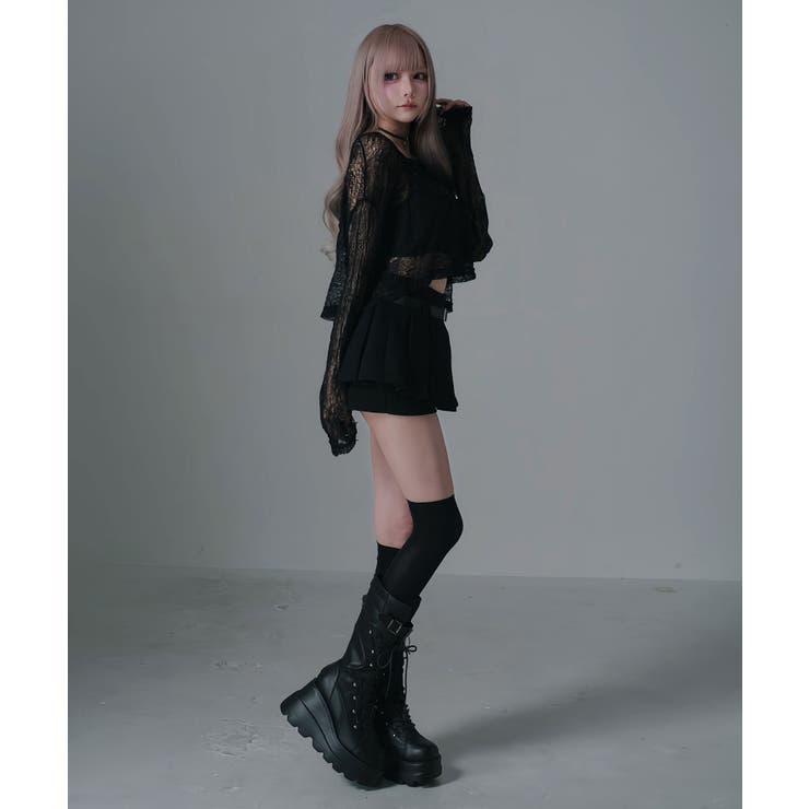 短丈ゆるシアートップス 韓国 夢展望 Diable baiser | 夢展望 | 詳細画像14 