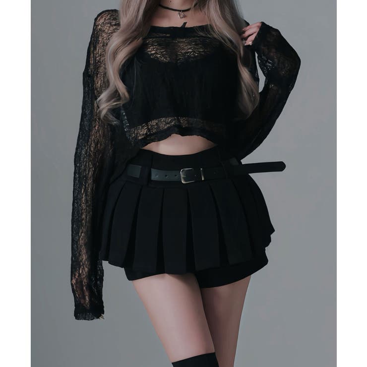 短丈ゆるシアートップス 韓国 夢展望 Diable baiser | 夢展望 | 詳細画像15 