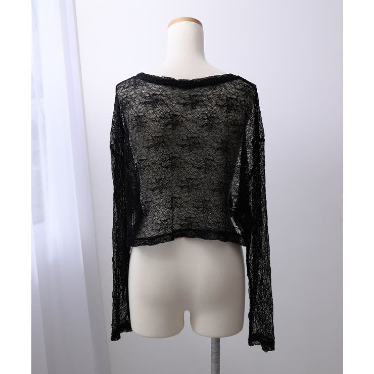 短丈ゆるシアートップス 韓国 夢展望 Diable baiser | 夢展望 | 詳細画像23 