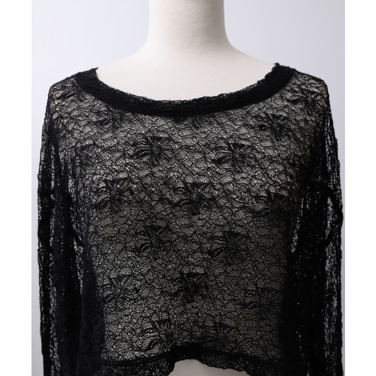 短丈ゆるシアートップス 韓国 夢展望 Diable baiser | 夢展望 | 詳細画像25 