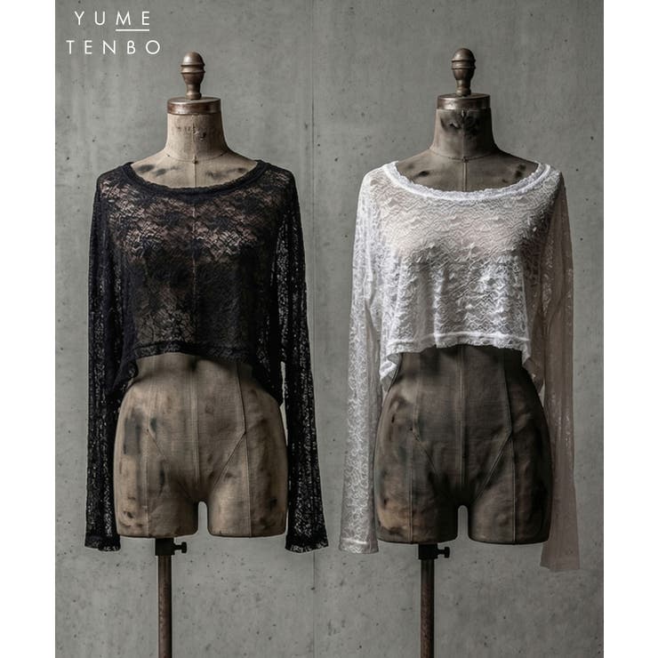 短丈ゆるシアートップス 韓国 夢展望 Diable baiser | 夢展望 | 詳細画像1 