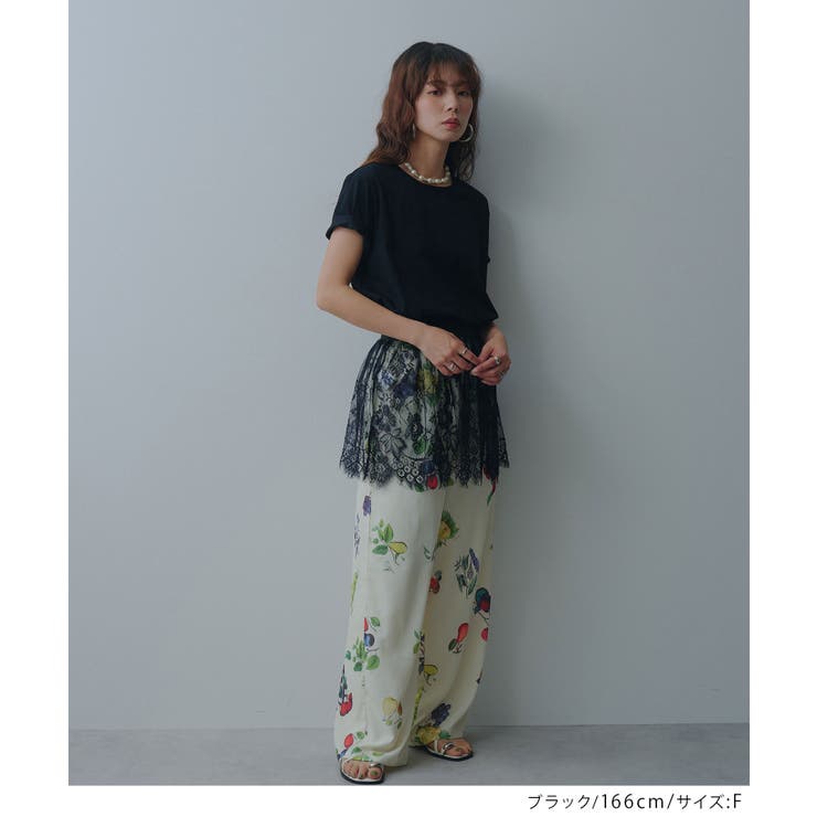 レースレイヤードミニスカート 韓国 夢展望 bohmal | 夢展望 | 詳細画像8 