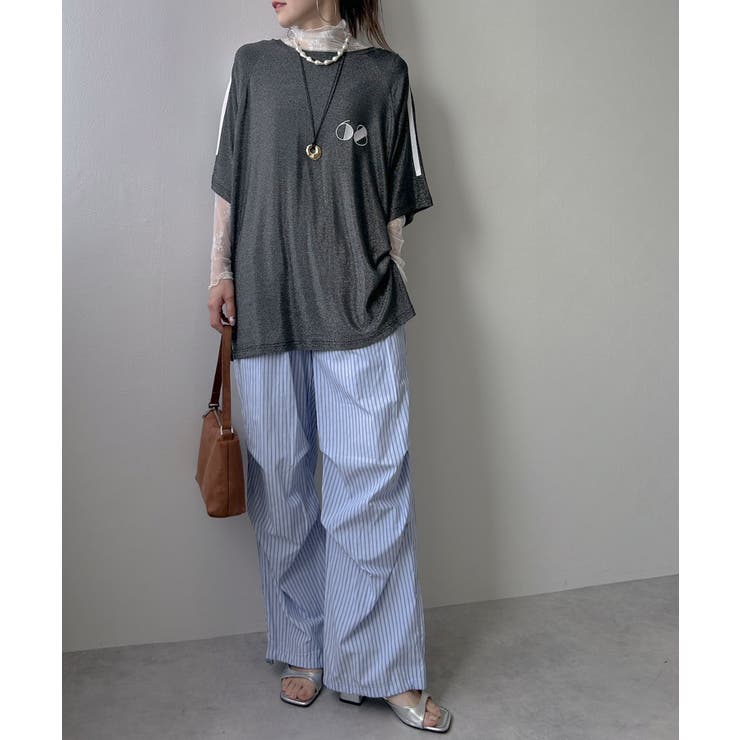ストレッチ レース ハイネック ロンT 韓国 夢展望 bohmal | 夢展望 | 詳細画像8 