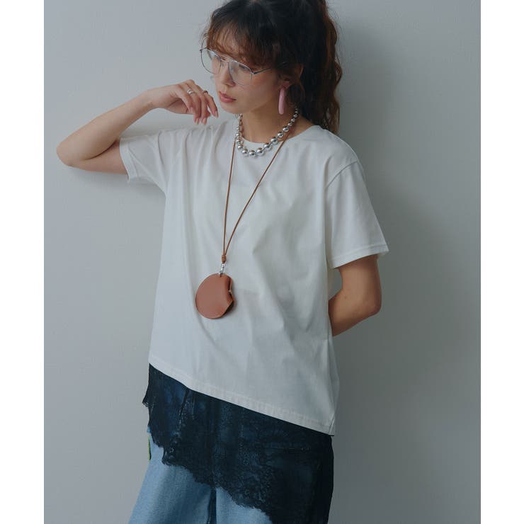 レイヤードレースTシャツ 韓国 夢展望 bohmal | 夢展望 | 詳細画像5 