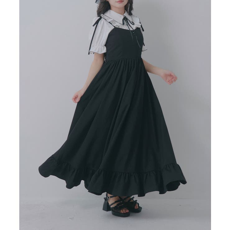トリプルリボンシアードットサンダル 韓国 夢展望 Rose | 夢展望 | 詳細画像3 