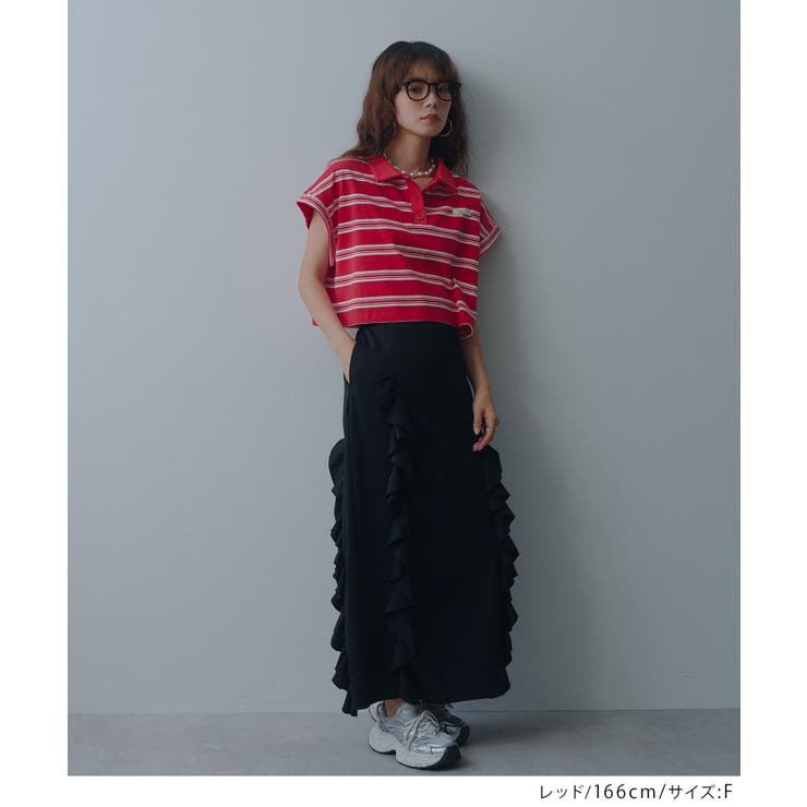 マルチボーダーポロTシャツ 韓国 夢展望 bohmal | 夢展望 | 詳細画像9 