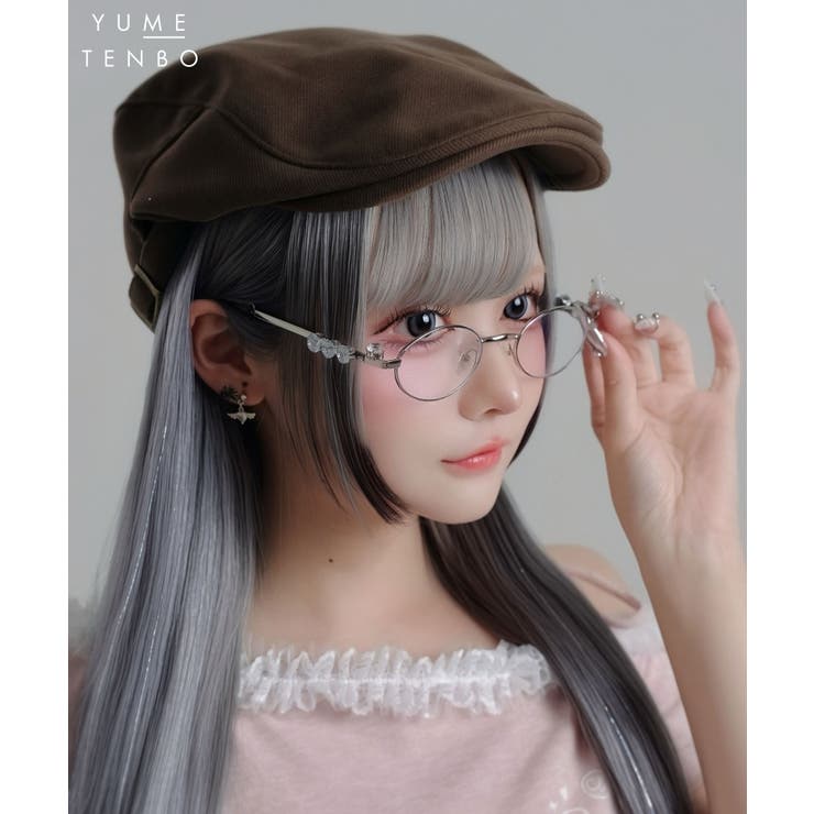 ビジュー メガネ クリアレンズ | 夢展望 | 詳細画像1 